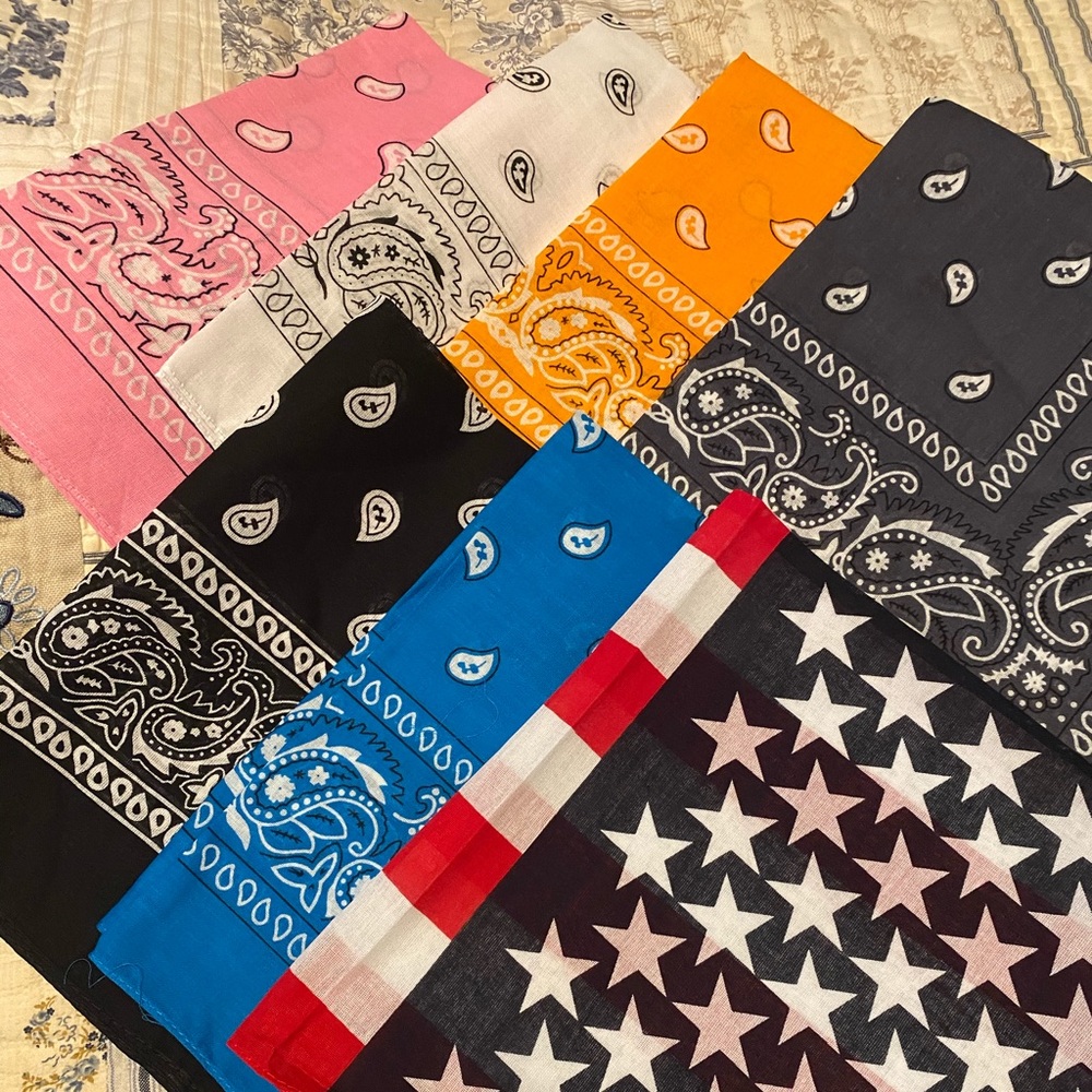 💖 5/$25 Multicolor option Bandana